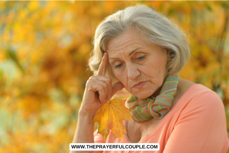 older woman thinking - grieving mom quotes