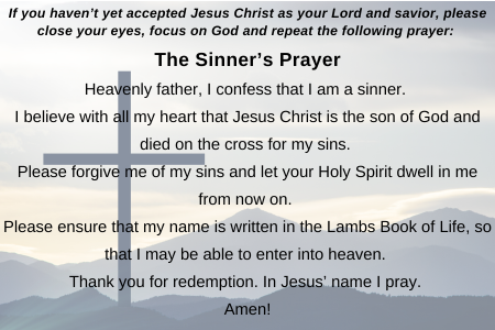 sinners prayer