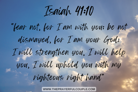 Isaiah 41:10 positive good morning Saturday blessings quote