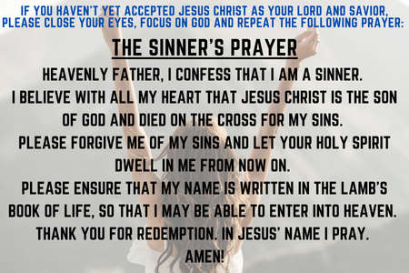 funny bible verses - sinner's prayer