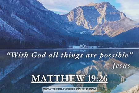 Thursday motivation - Matthew 19:26