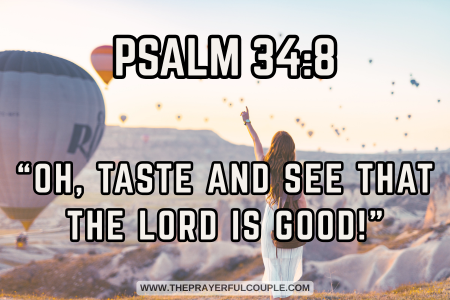 Thursday motivation - Psalm 34:8