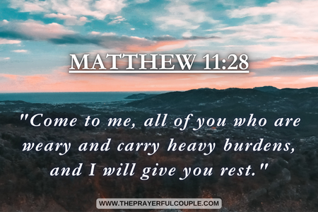 Thursday motivational quotes - Matthew 11:28