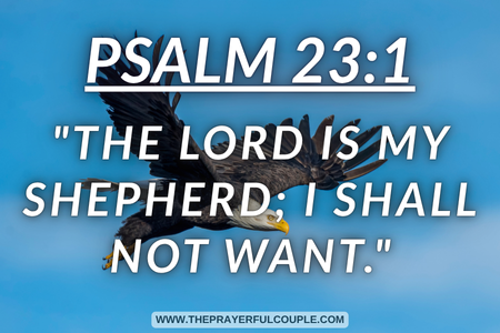 morning prayer Thursday - Psalm 23:1