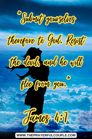 grateful for God verse - James 4:7