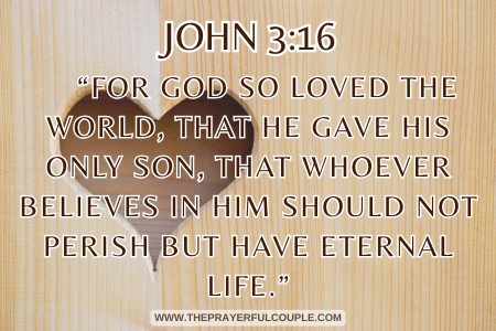 scripture on kindness - John 3:16